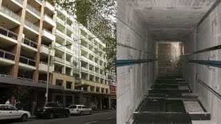 Man dies after falling seven storeys down lift shaft in Sydney