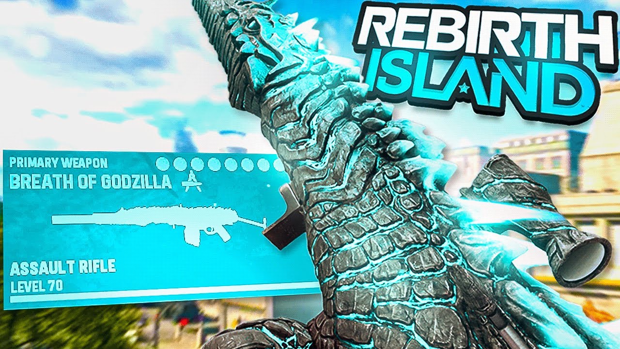 the *NEW* GODZILLA STG44 is OVERPOWERED on Rebirth Island 😈 (Best STG