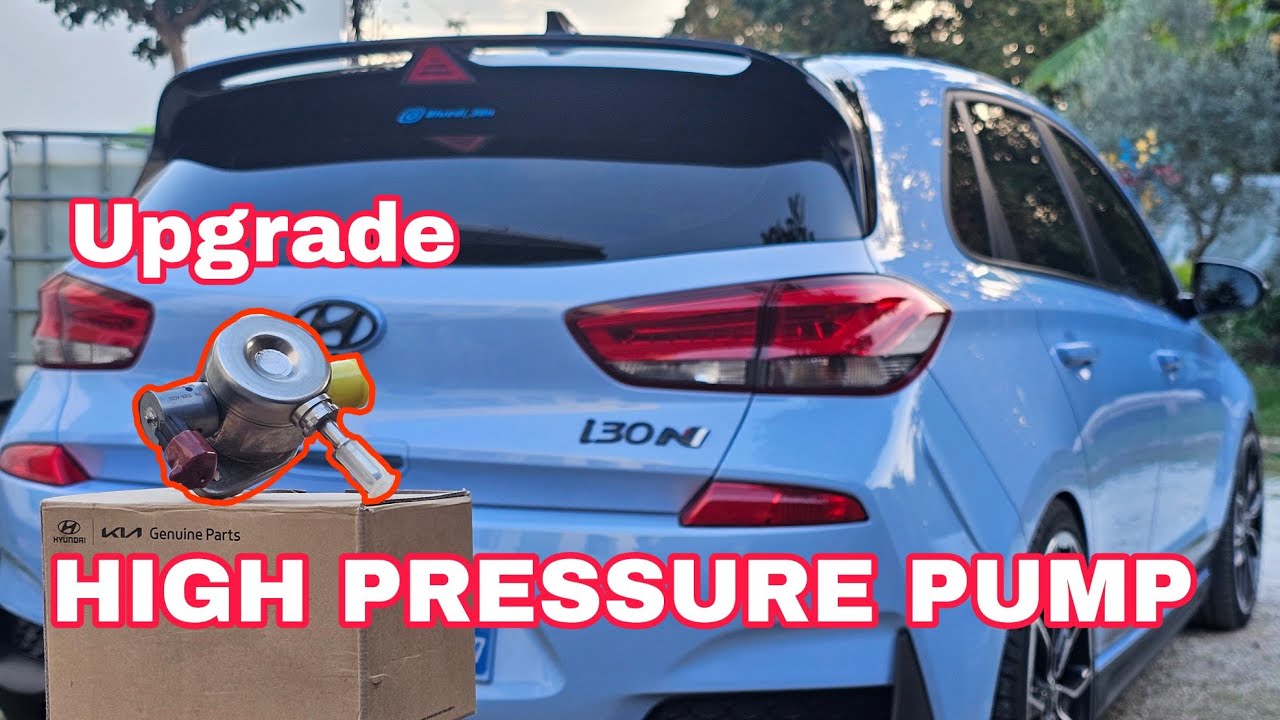 How to install HPFP on Hyundai I30N / Elantra N / Kona N - YouTube