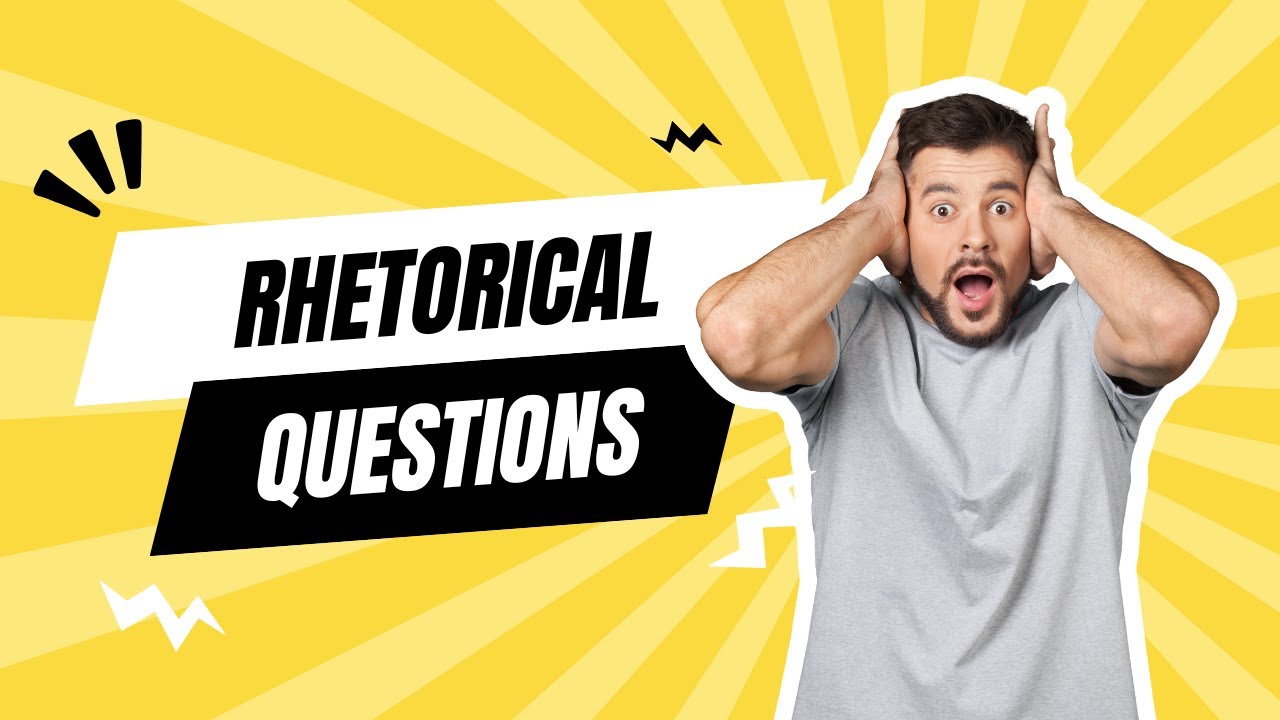 Retoris Rhetorical Questions and their Functions - YouTube