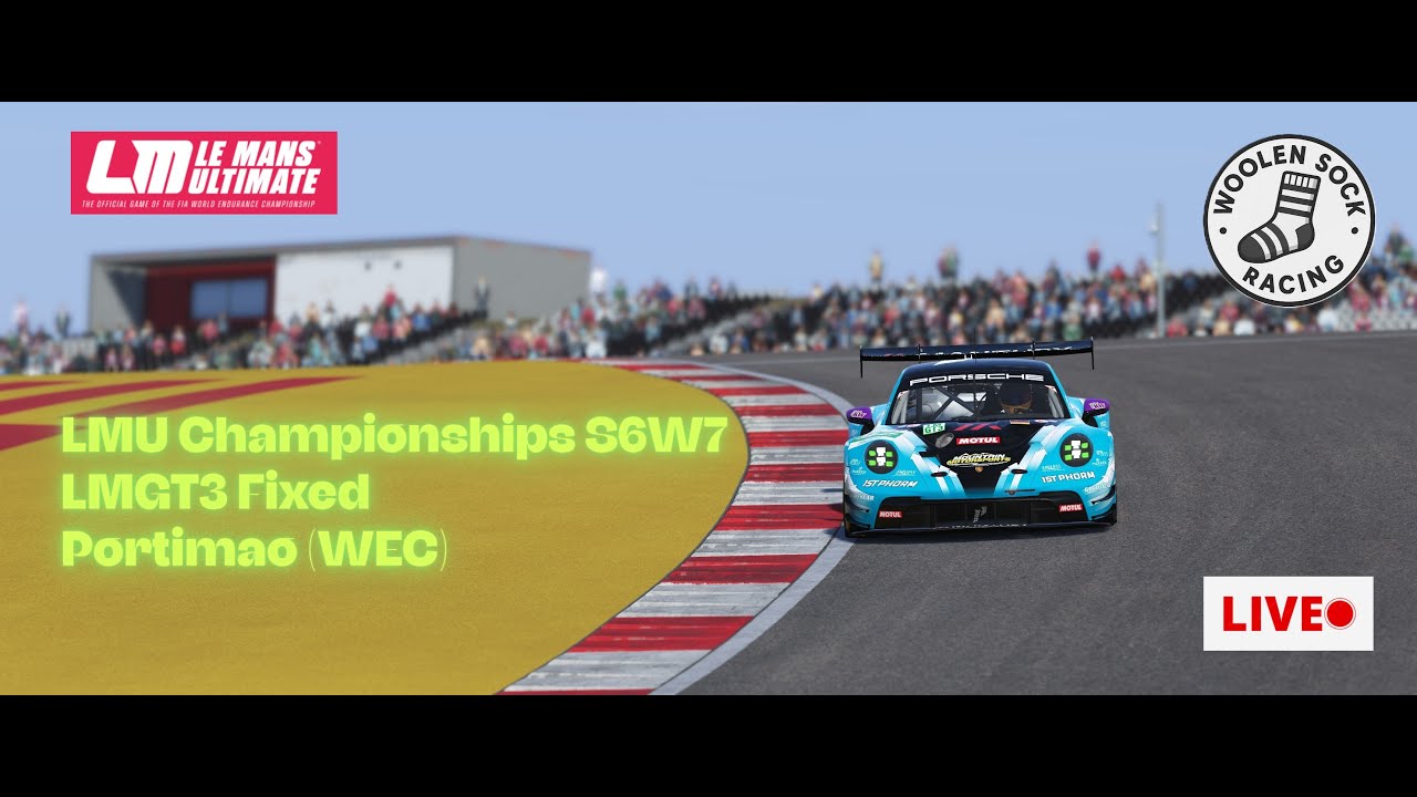 LMU Online Championships: LMGT3 Fixed S6W7: Fixed setup at Portimao (WEC)