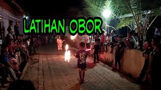 Latihan obor tali