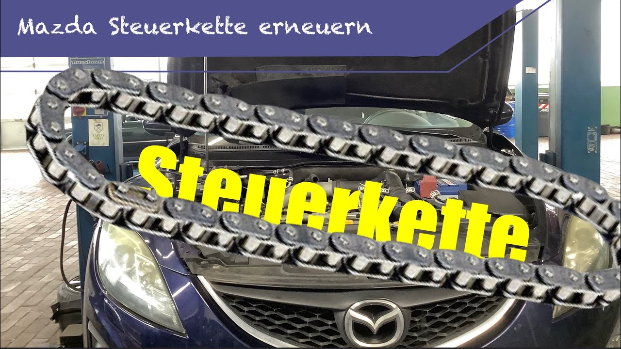 Mazda 6 2.2 Diesel Zahnriemen Oder Steuerkette Motor wird zerlegt😧!!! Steuerkettentausch beim Mazda 6 Sport Kombi