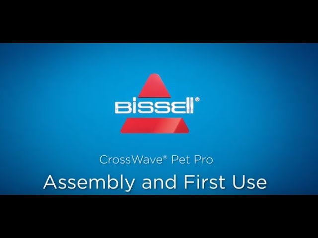 How to Assemble and Use Your CrossWave® Pet Pro 