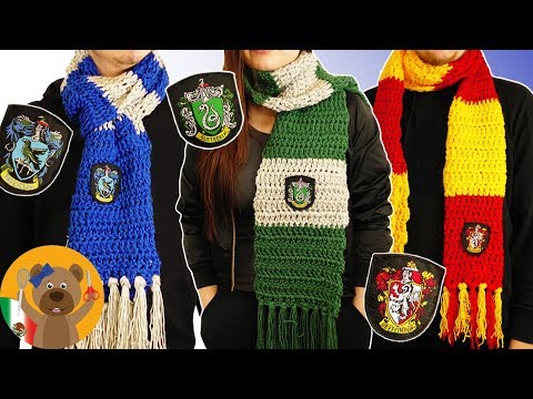 Video: Cómo Tejer Una Bufanda Como Harry Potter