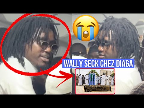 Oh😭Première apparition de Wally Seck très triste après l’enterrement de sa Mère li méti na