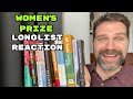 Women's Prize Longlist 2021 - Reaction