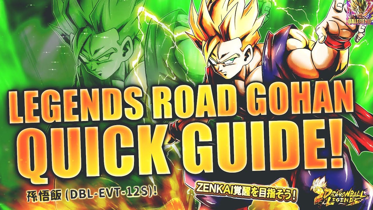 HOW TO GRIND FOR LEGENDS ROAD GOHAN (DRAGON BALL LEGENDS)