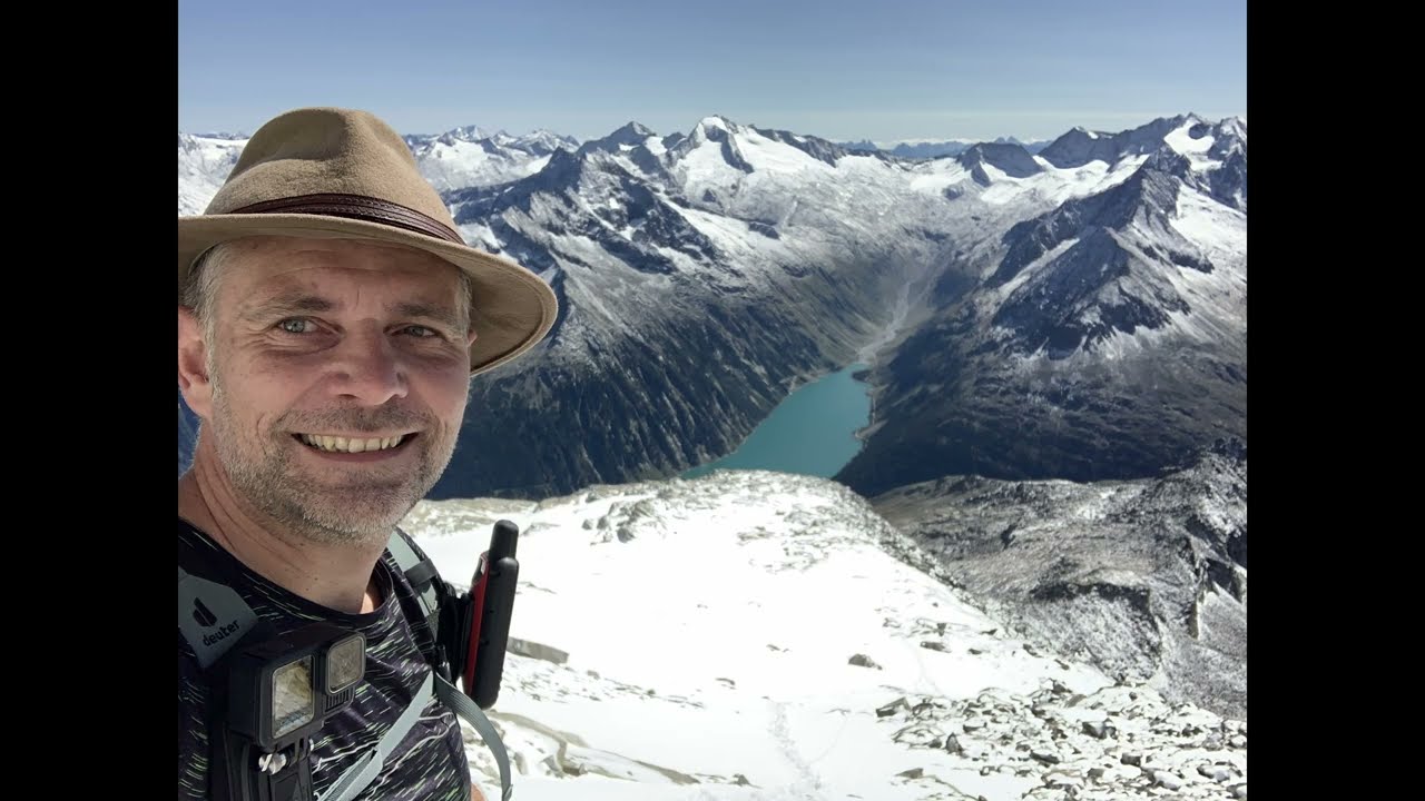 Olperer, Riepenkopf, Schlegeisspeicher im Zillertal