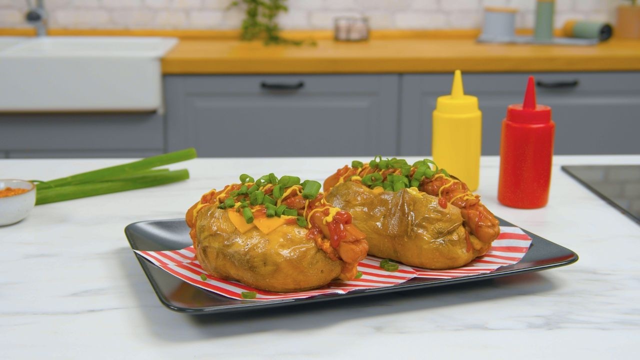 Ofenkartoffeln mal anders: Kumpir mit Chili gefüllt - YouTube