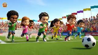 Let’s Play Football | Fun Sports Song for Kids | Active Play Nursery Rhyme
