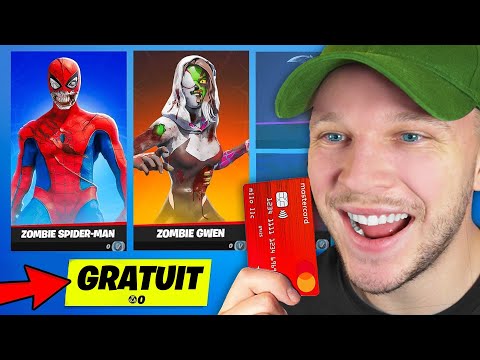 Je DÉBLOQUE le SKIN GRATUIT D'HALLOWEEN sur Fortnite ! - Je DÉBLOQUE le SKIN GRATUIT D'HALLOWEEN sur Fortnite !
