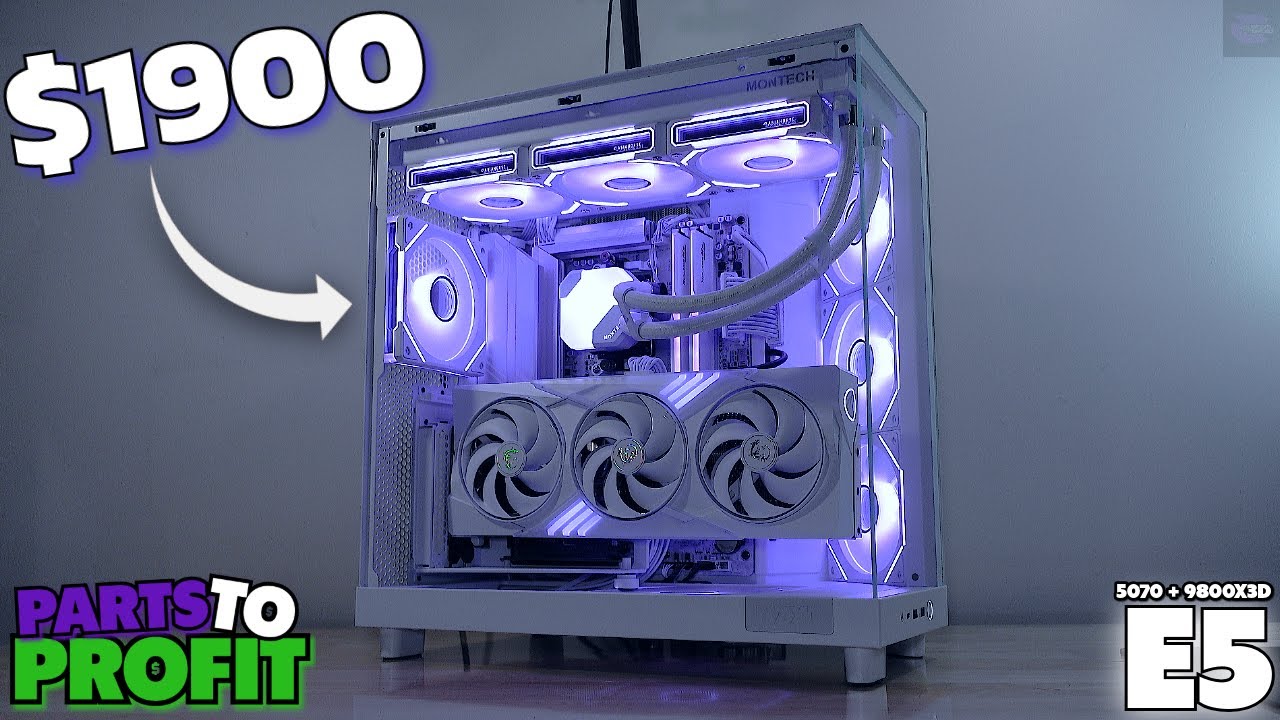 This $1900 RTX 5070 Build DESTROYS 1440p Gaming in 2025 | Parts to Profit S2:E5