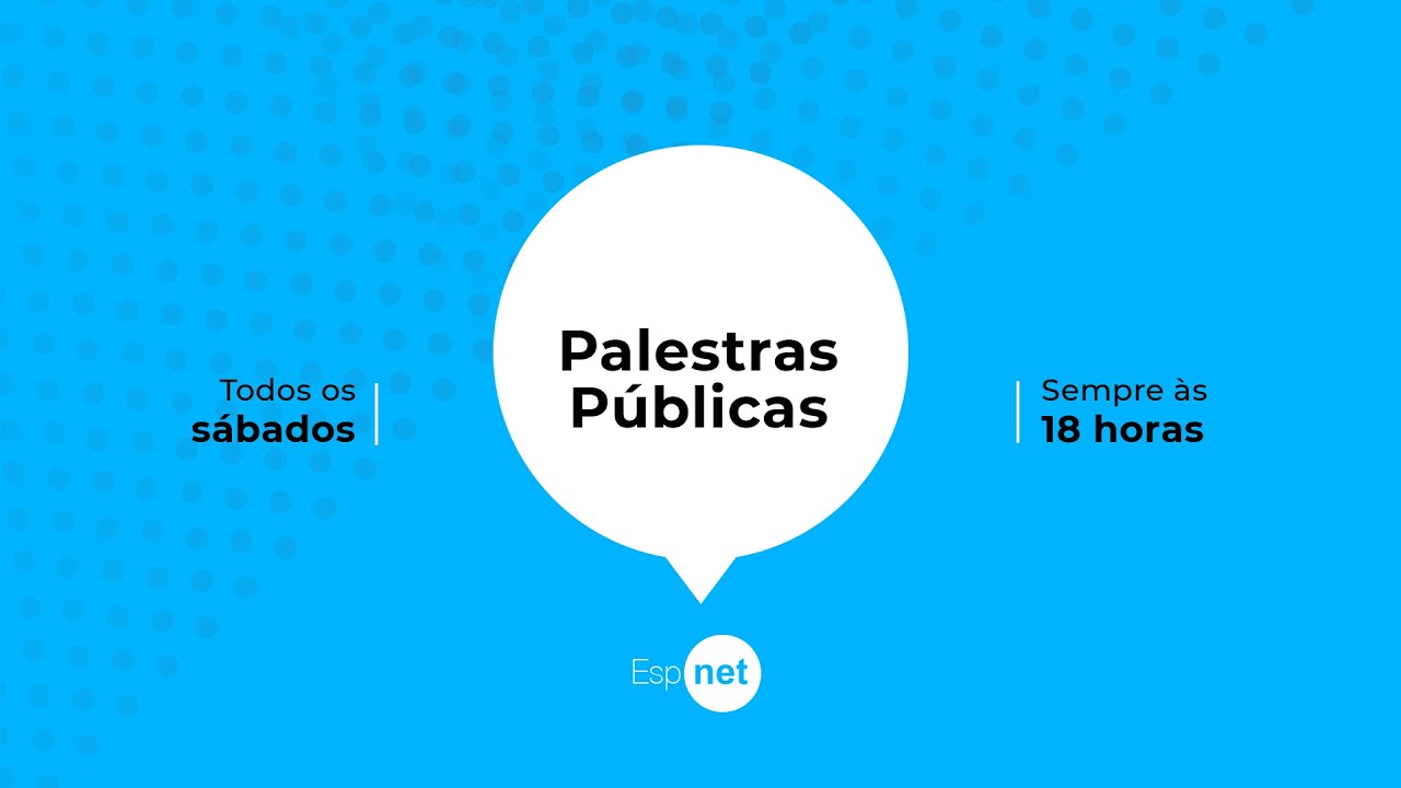 Palestras Públicas: lições de O Livro da Esperança - 16 - Ninguém é Inútil - 28/02/2026