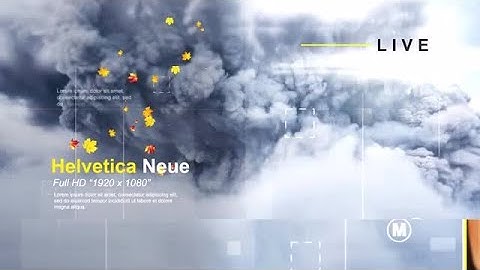 Autumn Inspirational Slideshow After Effects Templates