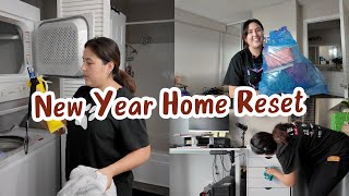 New Year Home Reset | Deep cleaning & Decluttering Motivation