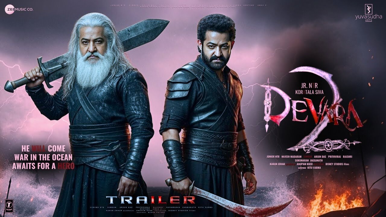 DEVARA: Part 2 - Trailer Hindi | Jr. NTR | Bobby Deol | Saif Ali Khan, Jahnavi K. | In Cinemas Now