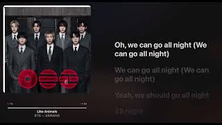 Bts  Like Animals  S  Hires 