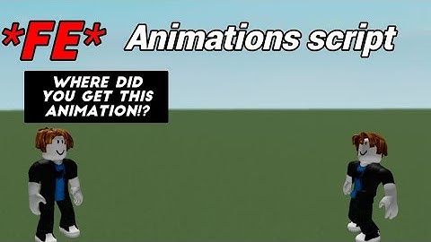 Free animations £ Roblox script 💥(not patched)