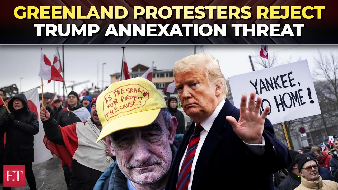 Greenland protesters reject Trump’s annexation threat: 'Not interested in being Americans'