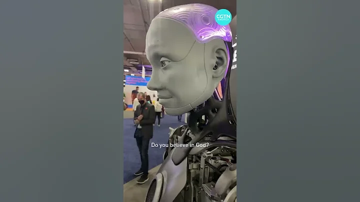 Do androids believe in God? Watch our interview with Ameca, a humanoid #robot at   #CES2022 #Shorts - DayDayNews