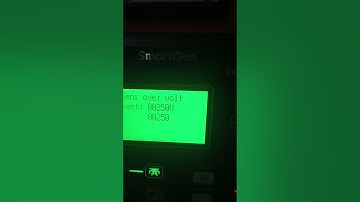 GENSET parameters setting (smartgen)