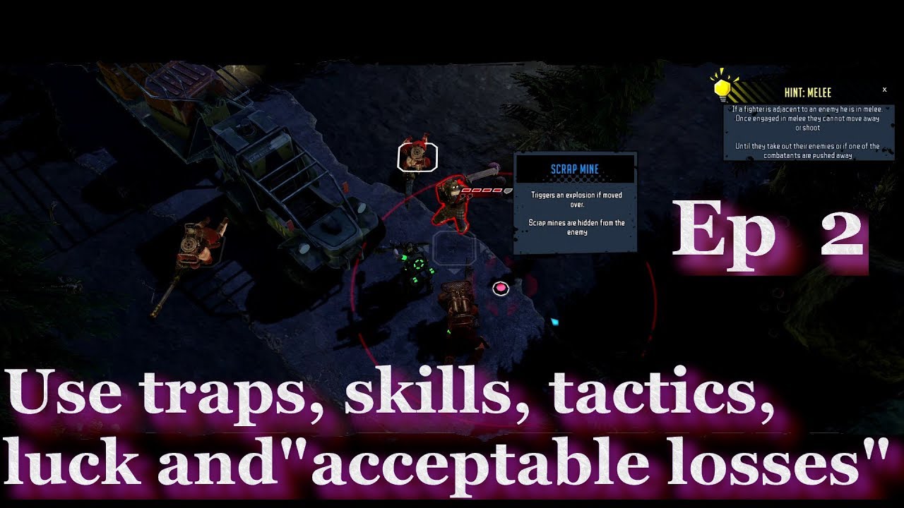 Dreadlands gameplay - Early Acces - Xcom style combat but more dangerous - Tactics cards and gear