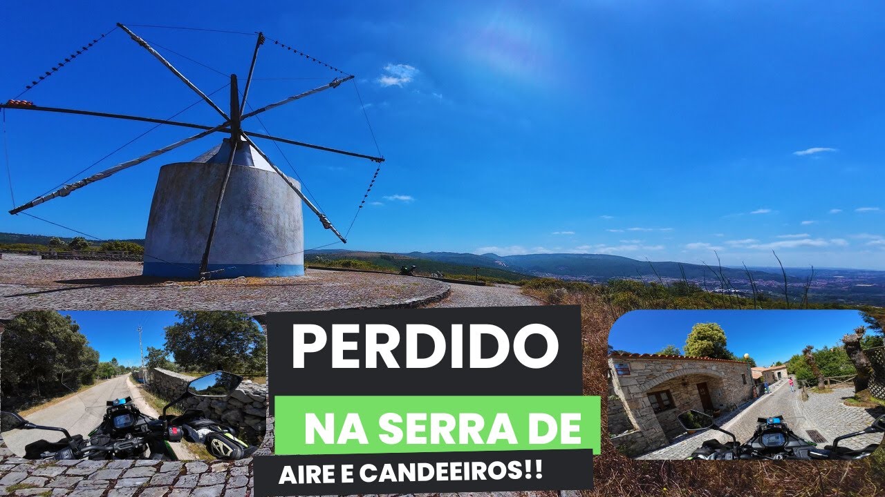 PERDIDO DE MOTA NA SERRA DE AIRE E CANDEEIROS! Pia do Urso, Minde, ... #motovlog #portugal