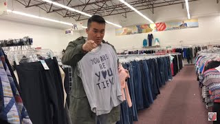 Hmong Boyfriend Thrifts My Outfit