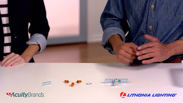 Round and Square LED Flush Mounts from Lithonia Lighting