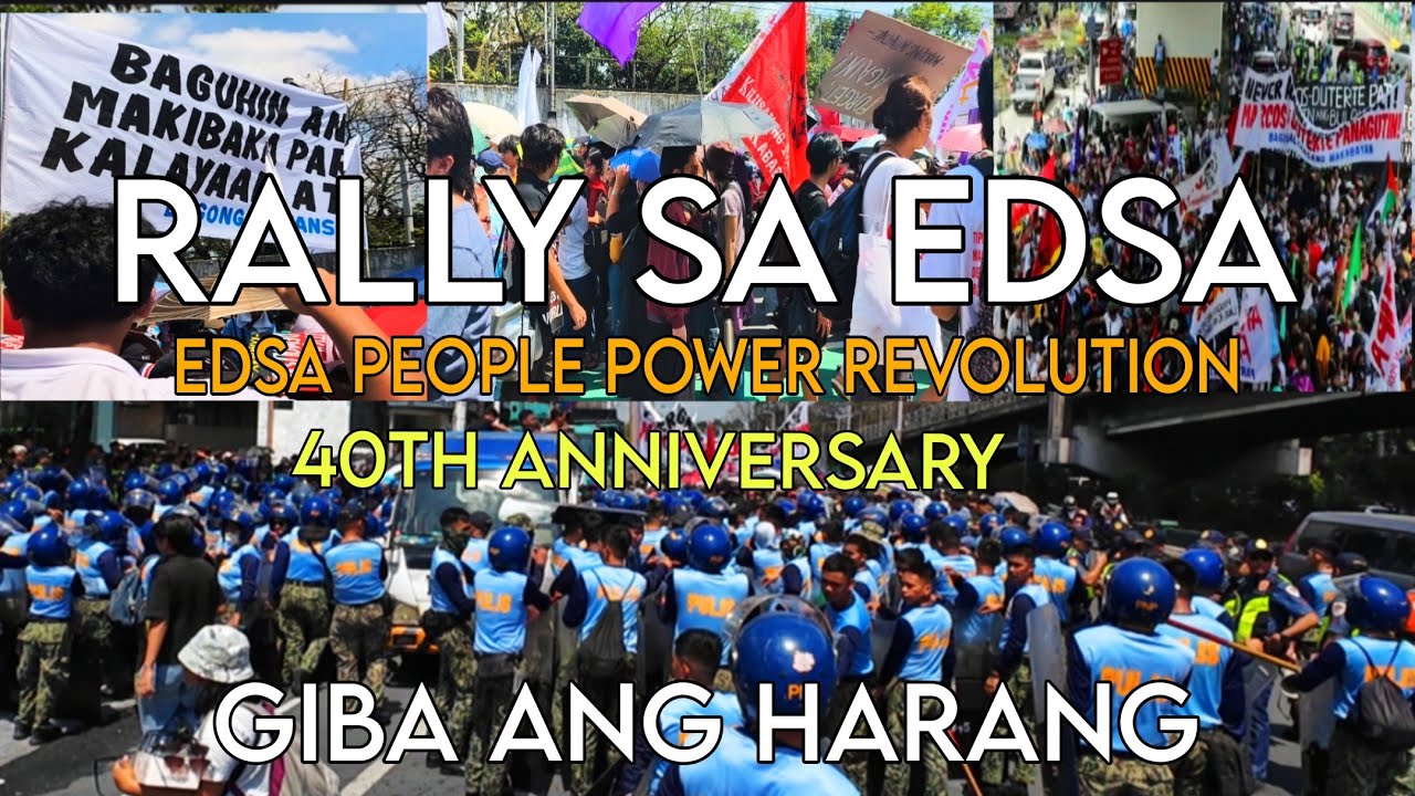  NAKU PO! RALLY TUDO HARANG ANG MGA PULIS SA RALLYISTA, NAGIBA DIN PALA!..#curruption 