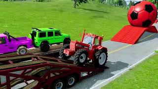 Beautiful Village Drive – Truck Carrying HeavyLoad in Simulation #viral #viralvideo #trending 