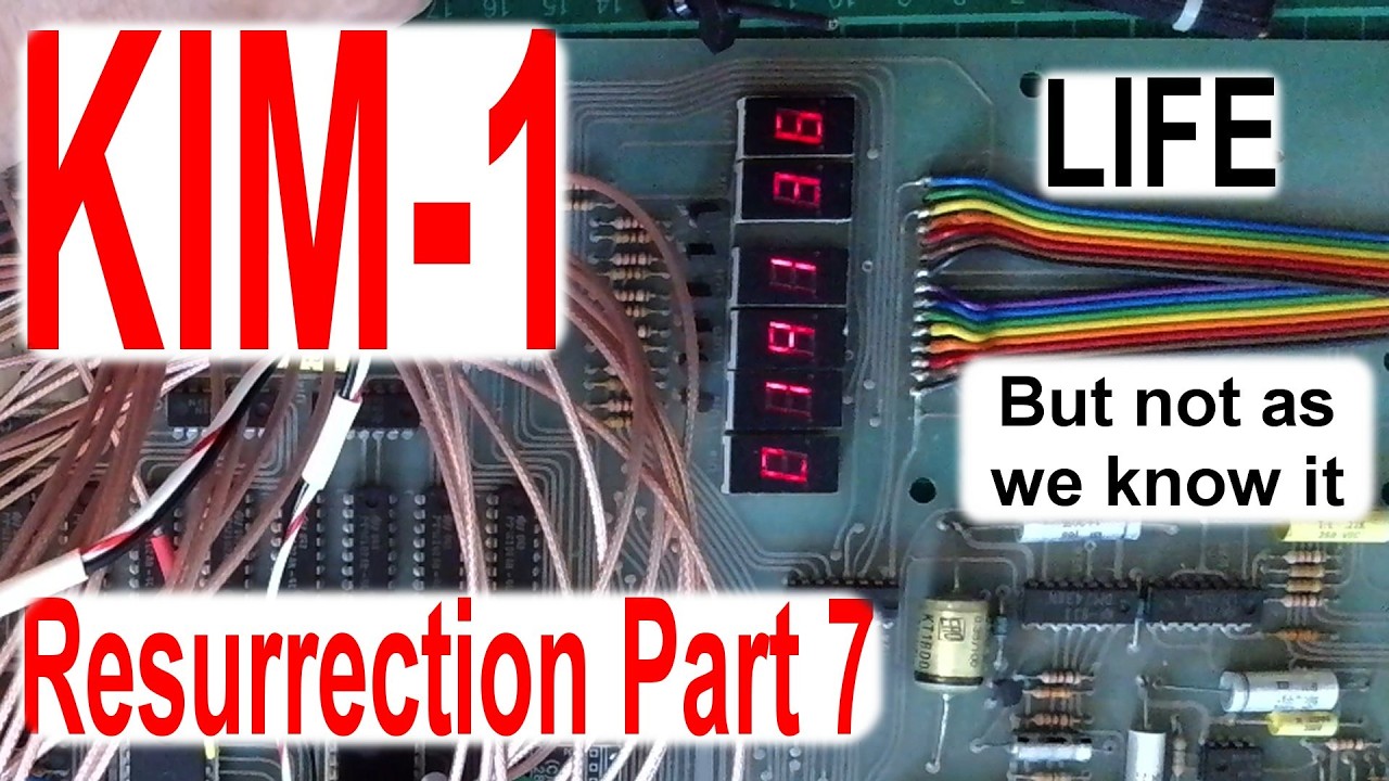 The KIM-1 Resurrection. Forget The RAM There's A RRIOT