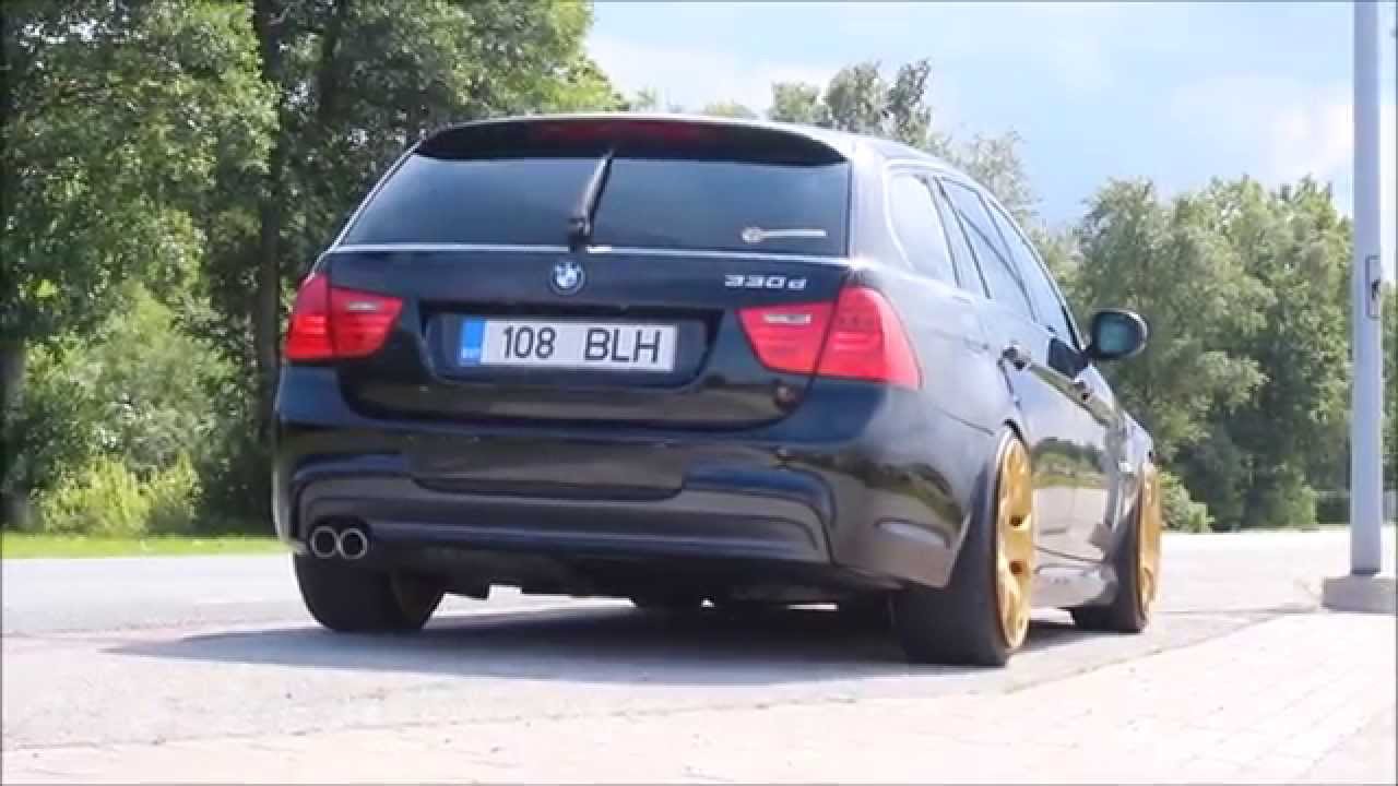 Stanced BMW E91 LCI 330d (static stance) 