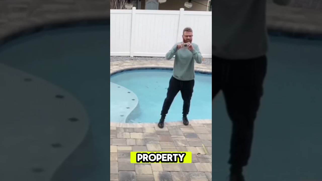 Hoa President Takes A Dive Falls In Pool And Loses Glasses 