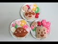 アニメ アンパンマン　手作りフェルトパンケーキ anpanman Pancake