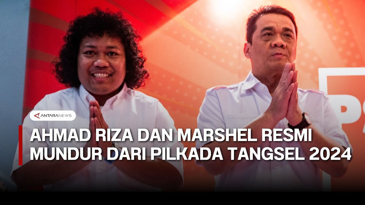 Ahmad Riza Patria dan Marshel Widianto resmi mundur dari Pilkada ...
