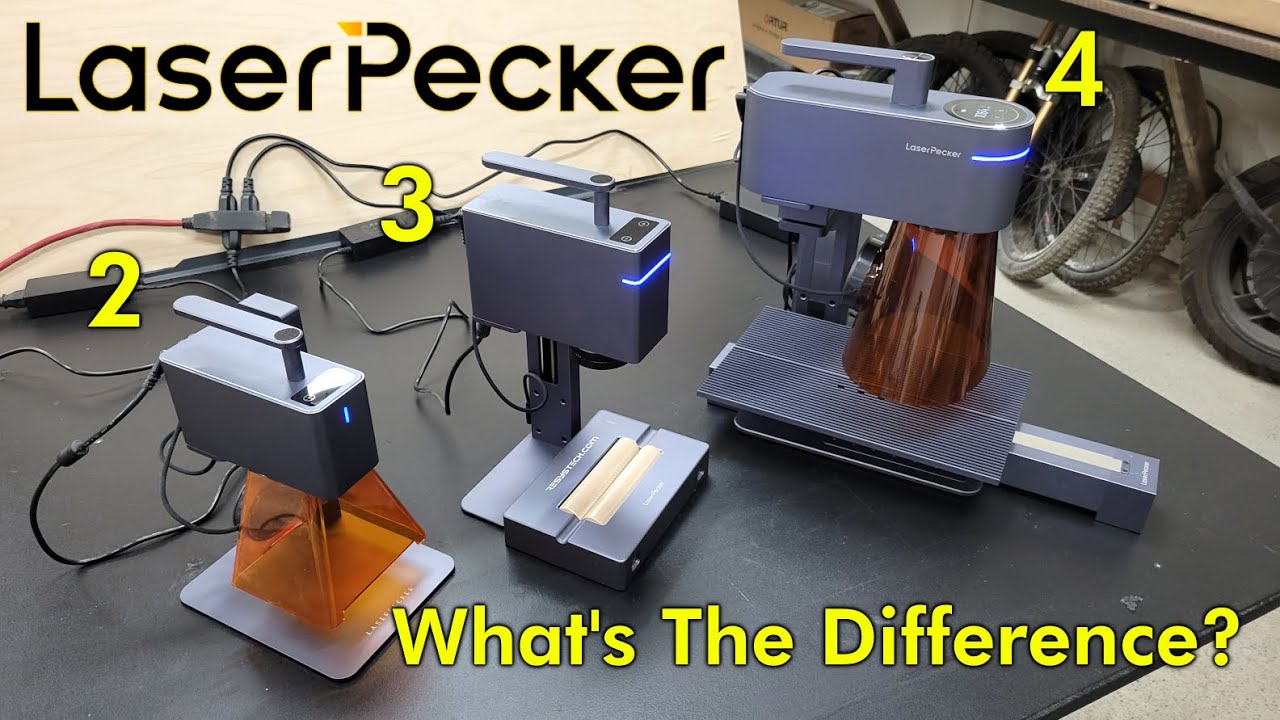 LaserPecker 2, 3 & 4 Explained - Which Engraver Is Best For YOU