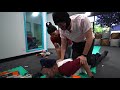 Middle of video