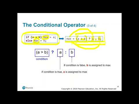 [CSCI 145] Chap 6.2 The Conditional Operator