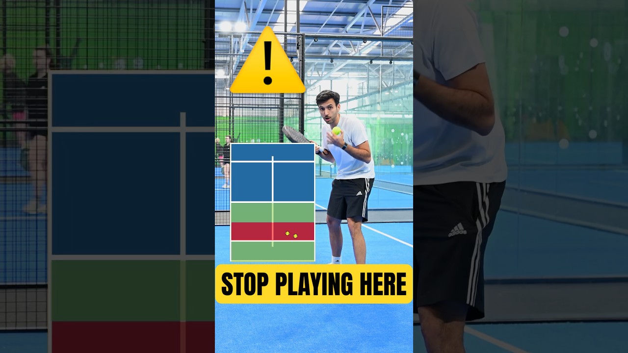 STOP PLAYING HERE! ⚠️ #padel