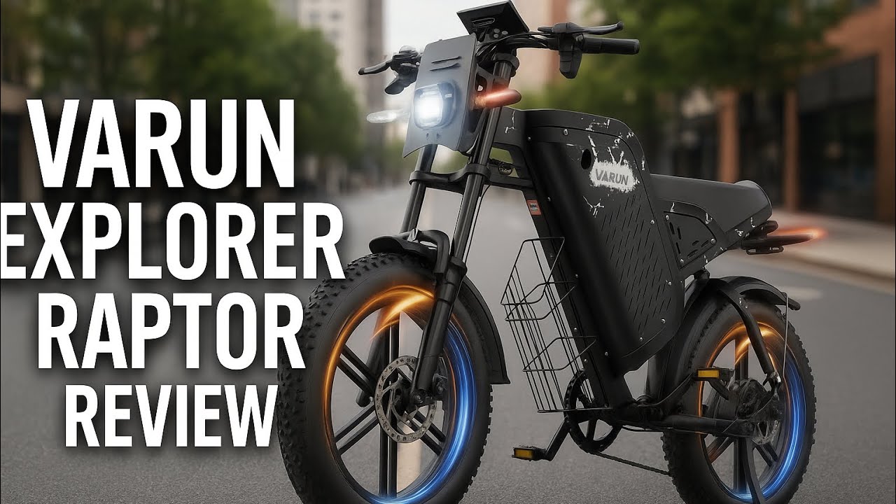 1000W E-Bike That Feels Like a Motorcycle | VARUN Raptor Explorer Review