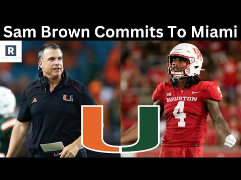 Sam Brown Commits To Miami | Miami Hurricanes Transfer Portal News