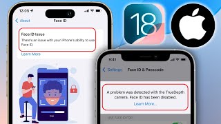 Обнаружена проблема с камерой Truedepth. Face ID отключен | Face ID не работает