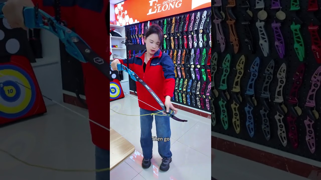 Nika recurve bow installation