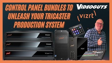 Vizrt TriCaster Bundles + FREE Stream Deck | Unlock Pro Live Production with Flex Control Panels!