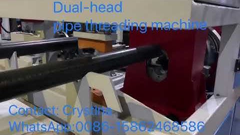 Full automatic pipe threader machine,PVC pipe threading machine,pipe machine,extruder,pipe line