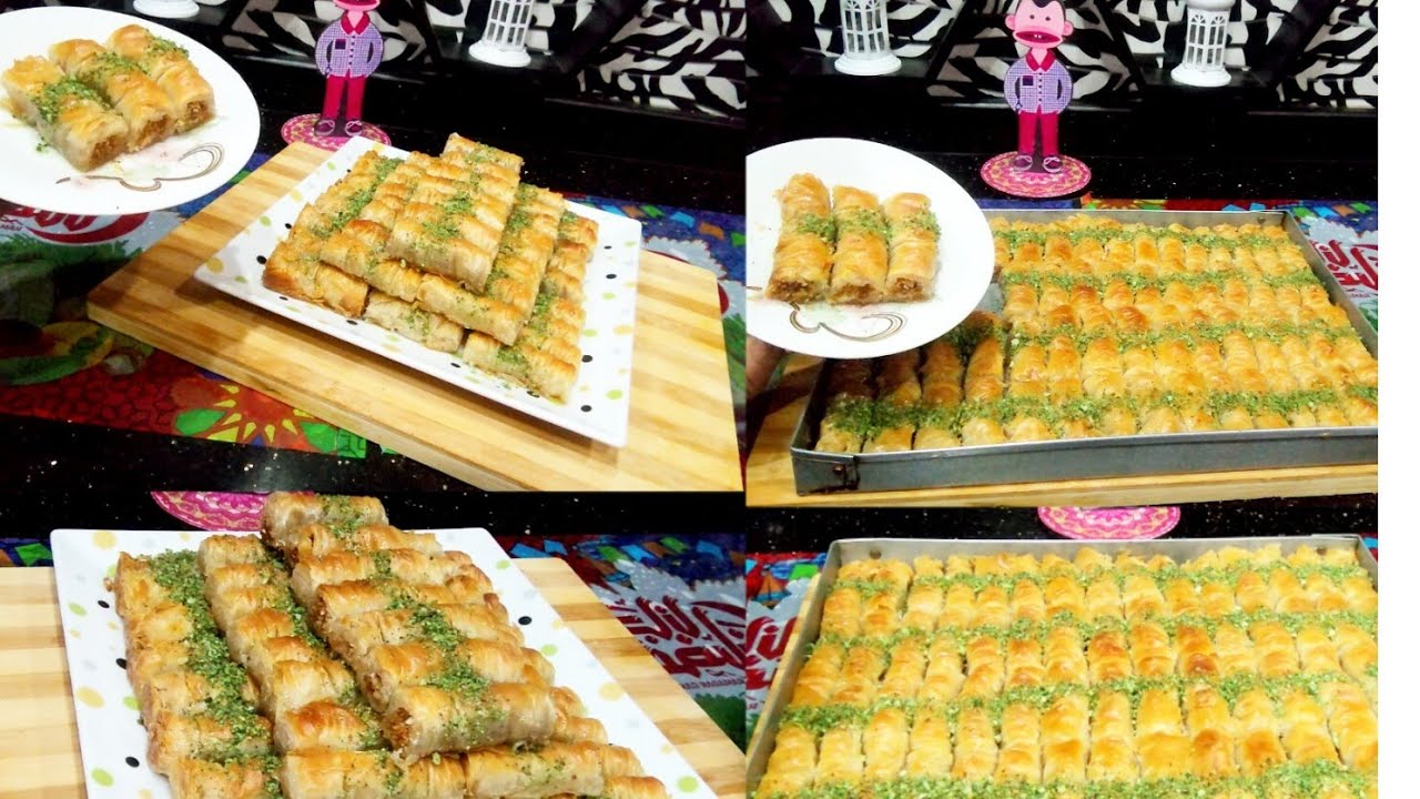 صوابع الجلاش الحلو المكشكشه المحشيه بحشوه لذيذه