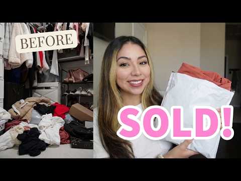 How I make $100/week selling my OLD USED CLOTHES on Vinted | BEGINNER’S GUIDE 