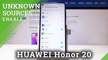 How to Enable Unknown Sources in HUAWEI Honor 20 - Advanced Options